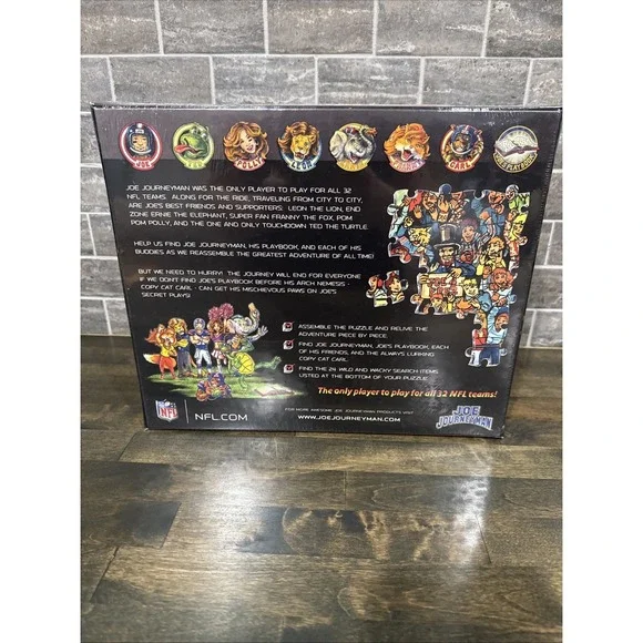 NEW NFL Chicago Bears Joe Journeyman Jigsaw Puzzle 500 piece - Picture 3 of 6